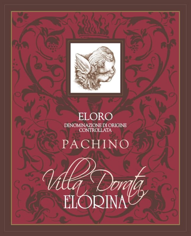 Elorina Villa Dorata Eloro Pachino 2010 Front Label