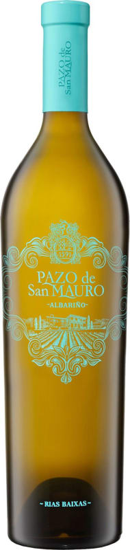 Pazo San Mauro Albarino 2016 Front Bottle Shot