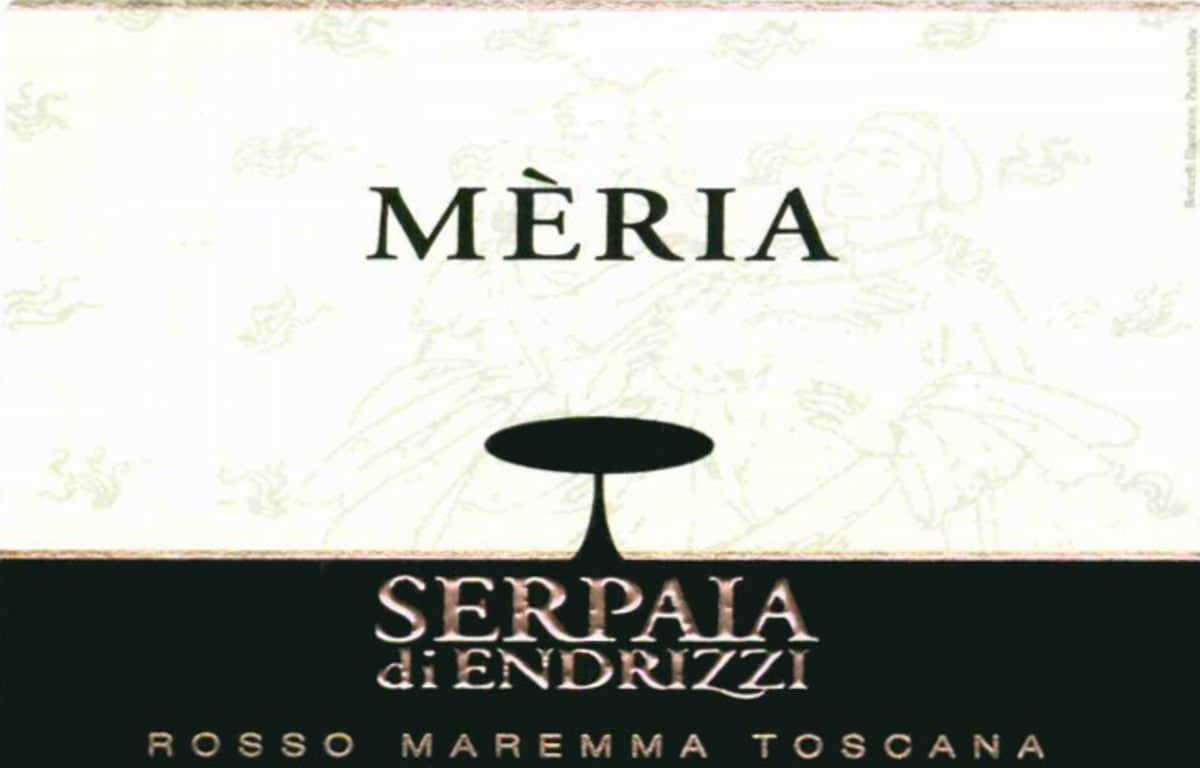 Endrizzi Maremma Toscana Meria Rosso 2010 Front Label