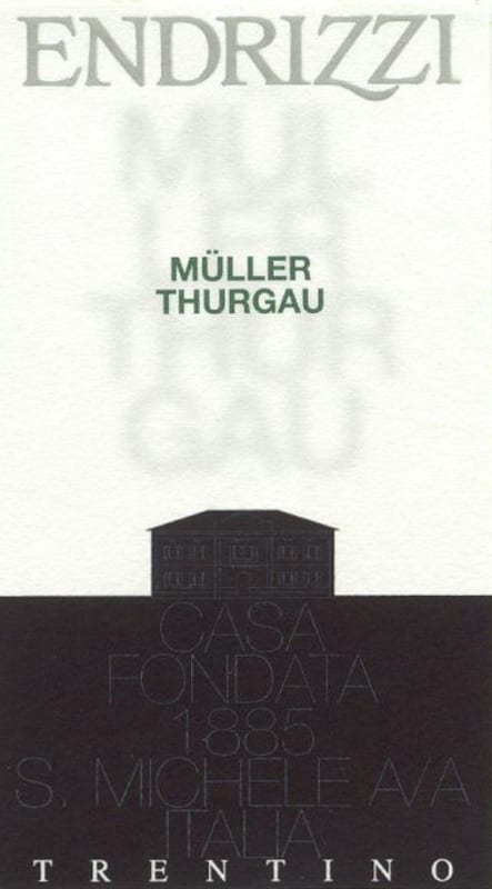 Endrizzi Trentino Muller Thurgau 2013 Front Label