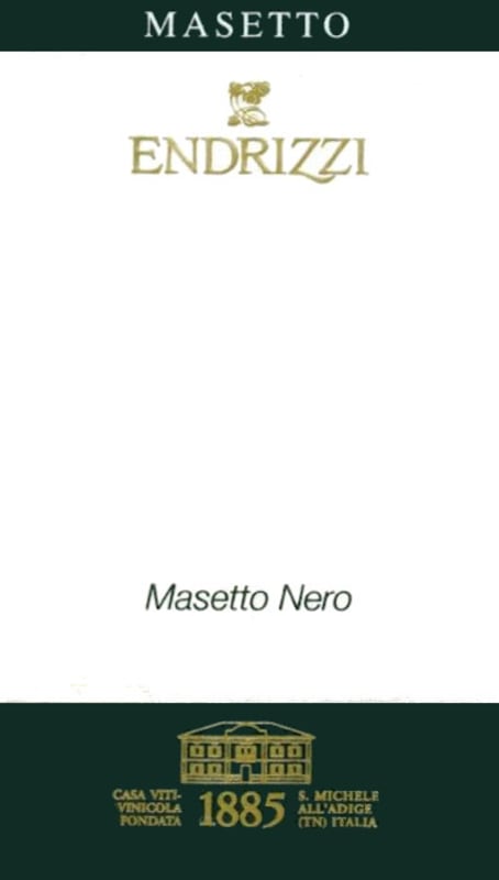 Endrizzi Vigneti delle Dolomiti Masetto Nero 2013 Front Label