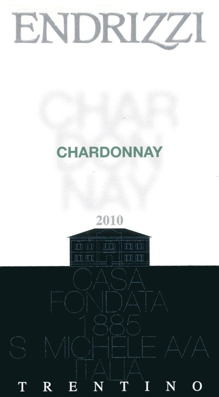 Endrizzi Trentino Chardonnay 2010 Front Label