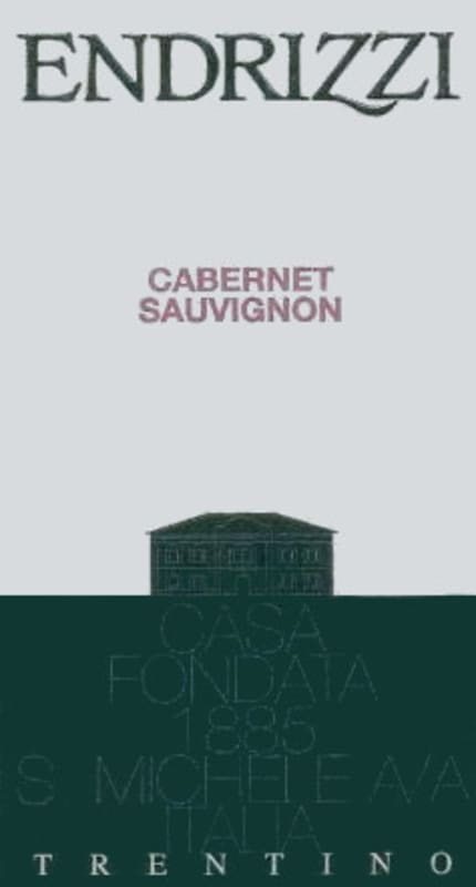 Endrizzi Trentino Cabernet Sauvignon 2009 Front Label