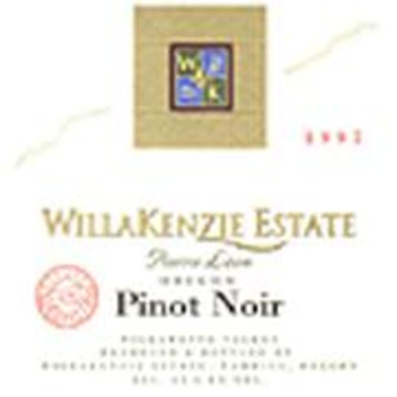 WillaKenzie Estate Pierre Leon Pinot Noir 1997 Front Label