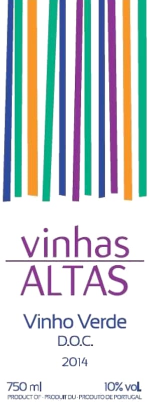 Enoport United Wines Vinhas Altas 2014 Front Label