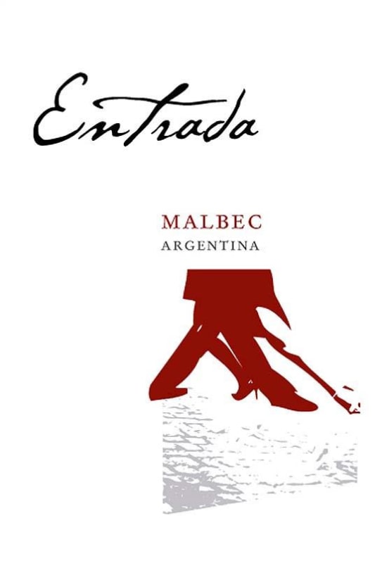 Entrada Malbec 2011 Front Label