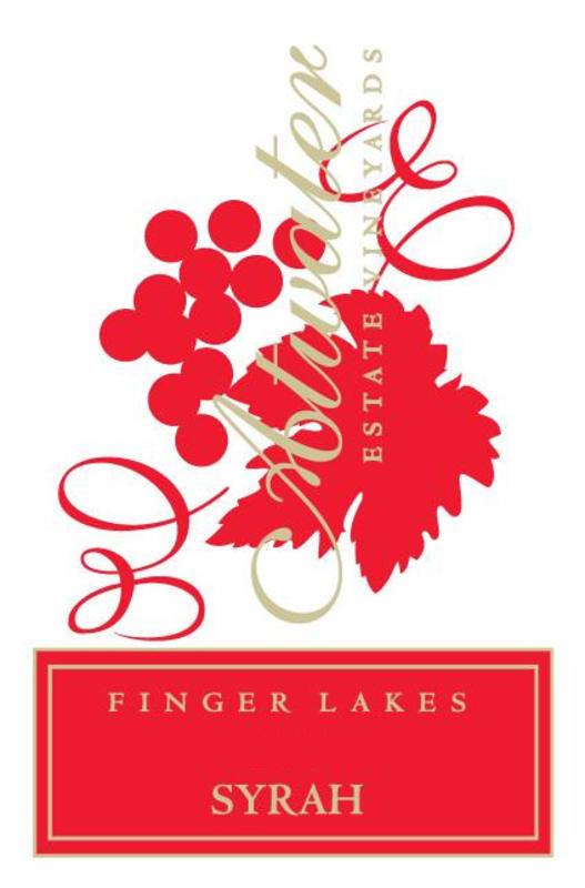 Atwater Estate Vineyards Syrah 2012 Front Label
