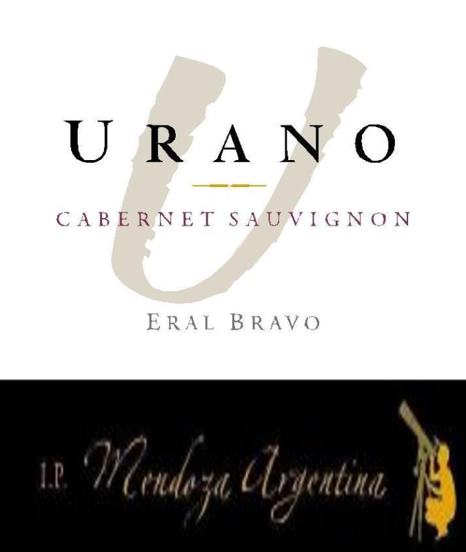 Eral Bravo Urano Cabernet Sauvignon 2009 Front Label