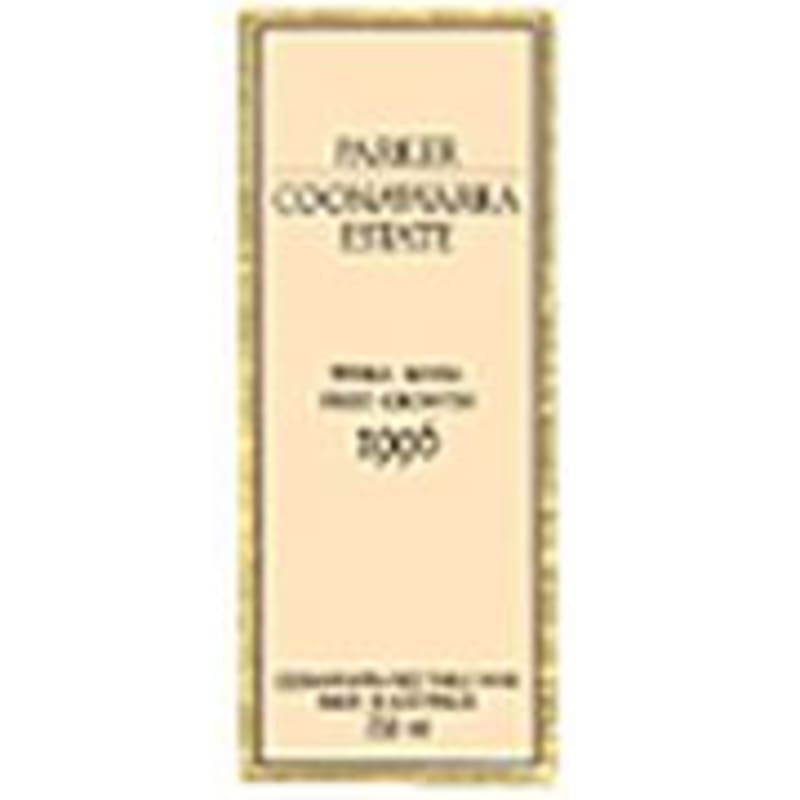 Parker Coonawarra Coonawara First Growth 1996 Front Label
