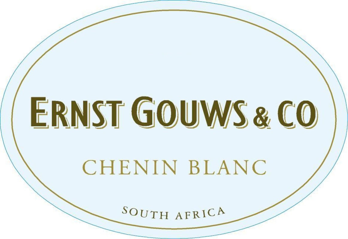 Ernst Gouws & Co Chenin Blanc 2012 Front Label