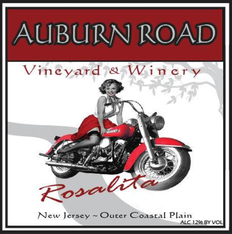 Auburn Road Winery Rosalita 2013 Front Label