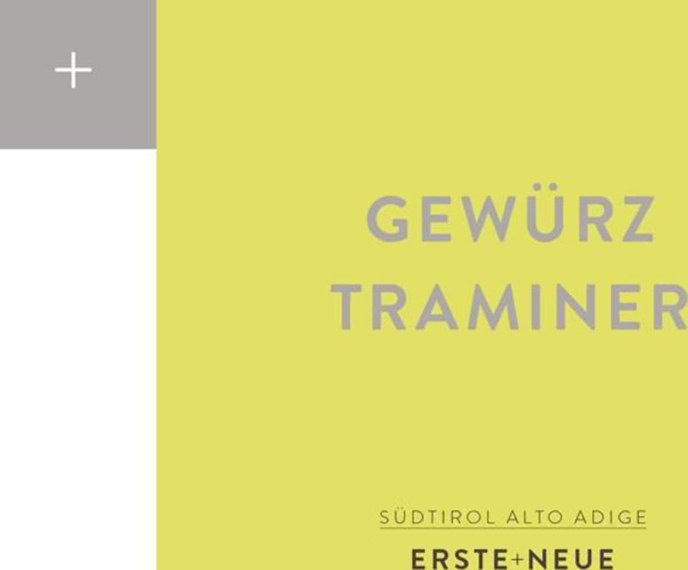 Erste + Neue Alto Adige Puntay Gewurztraminer 2012 Front Label