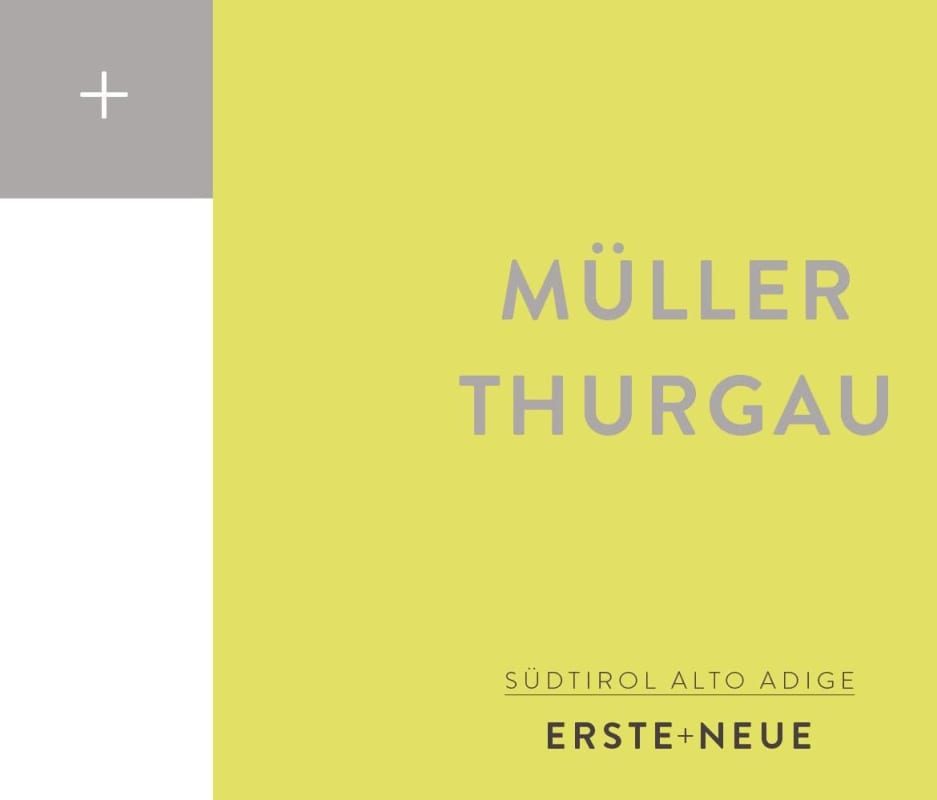 Erste + Neue Alto Adige Muller Thurgau 2014 Front Label