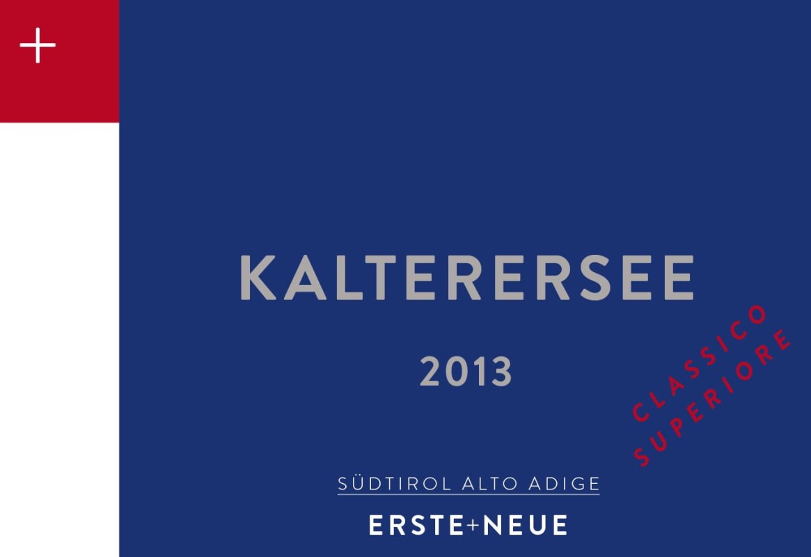 Erste + Neue Kalterersee Classico Superiore 2013 Front Label