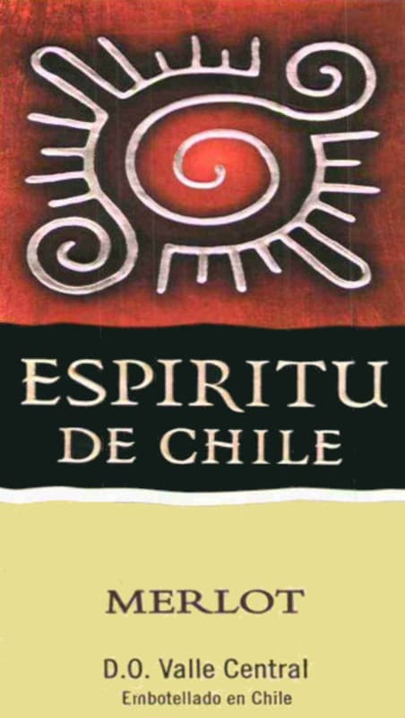 Espiritu de Chile Merlot 2009 Front Label