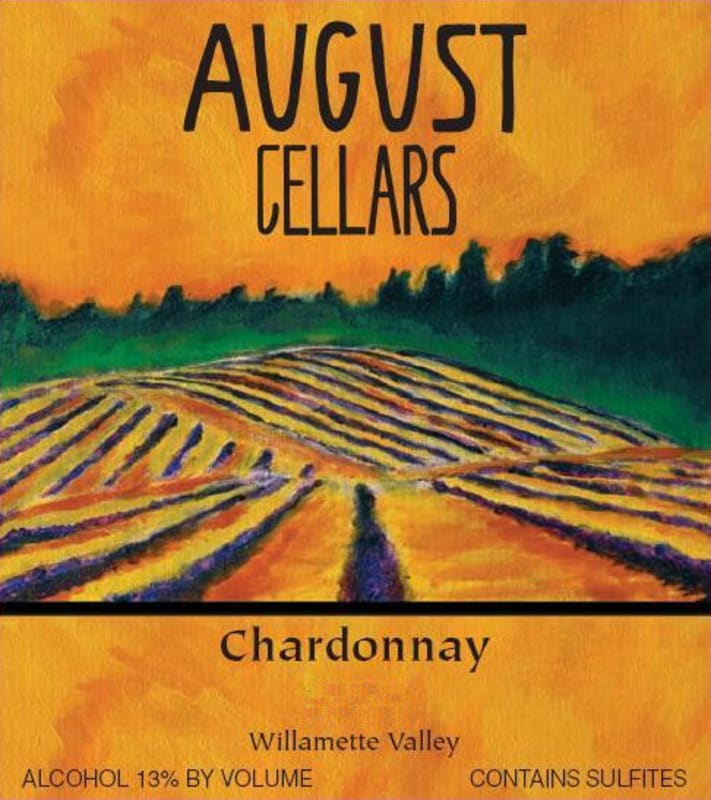 August Cellars Chardonnay 2009 Front Label