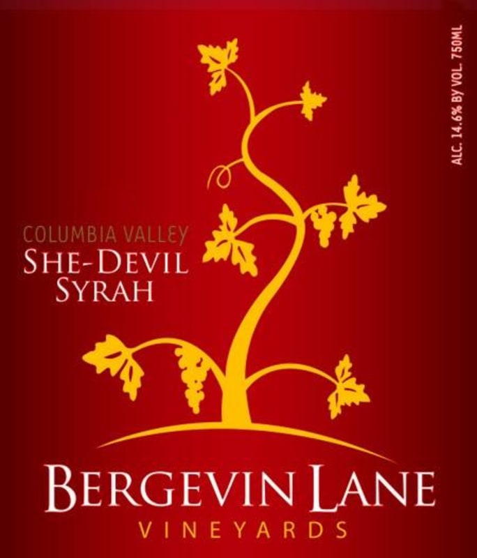 Bergevin Lane She-Devil Syrah 2009 Front Label