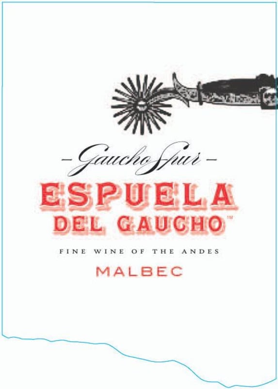 Espuela del Gaucho Malbec 2011 Front Label