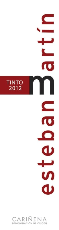 Esteban Martin Tinto 2012 Front Label