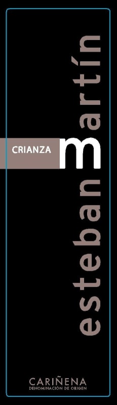 Esteban Martin Crianza 2012 Front Label