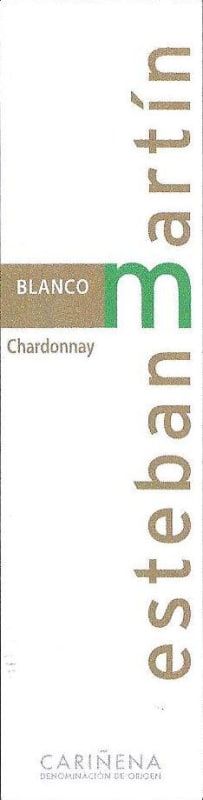 Esteban Martin Blanco 2015 Front Label