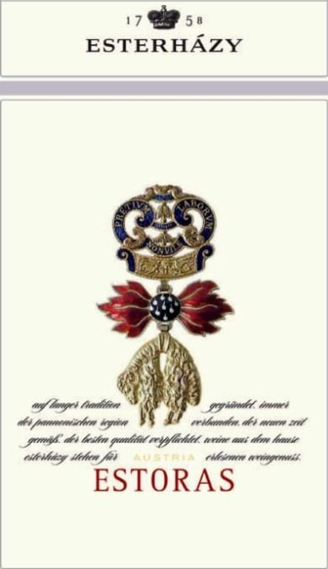 Esterhazy Estoras Red 2009 Front Label