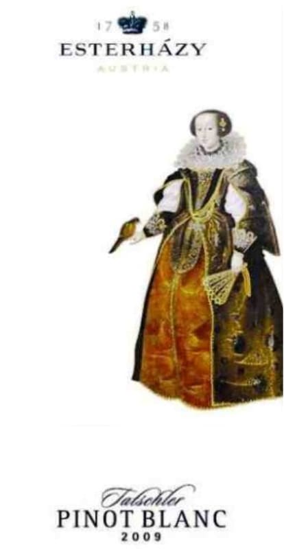 Esterhazy Tatschler Pinot Blanc 2009 Front Label