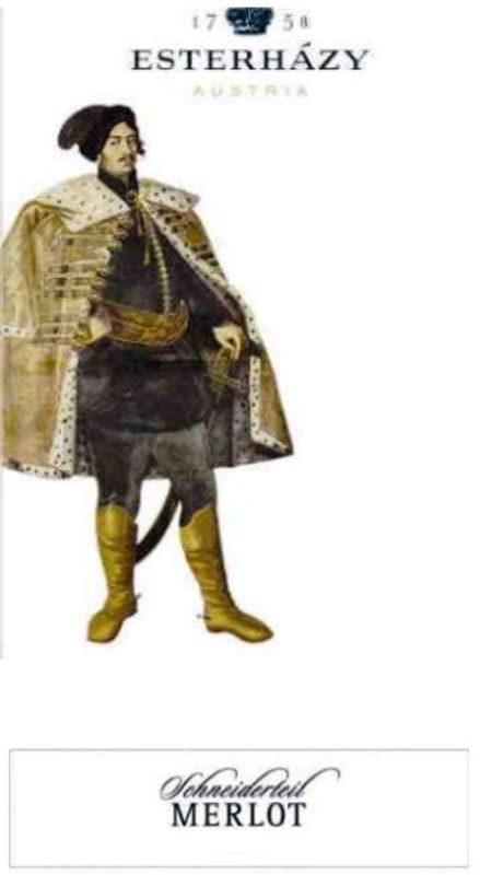 Esterhazy Schneiderteil Merlot 2010 Front Label