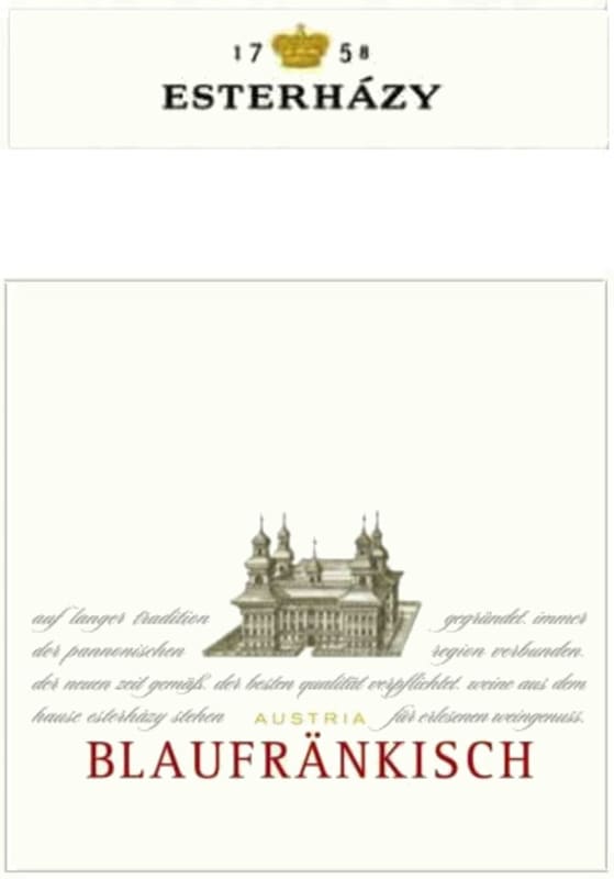 Esterhazy Classic Trocken Blaufrankisch 2011 Front Label