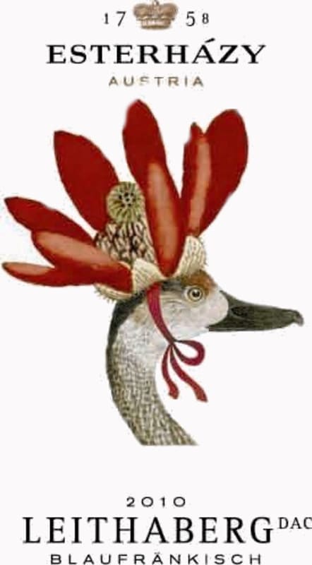 Esterhazy Leithaberg Blaufrankisch 2010 Front Label