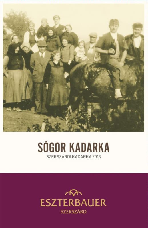 Eszterbauer Boraszat Sogor Kadarka 2013 Front Label