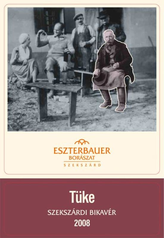 Eszterbauer Boraszat Tuke Szekszardi Bikaver 2008 Front Label