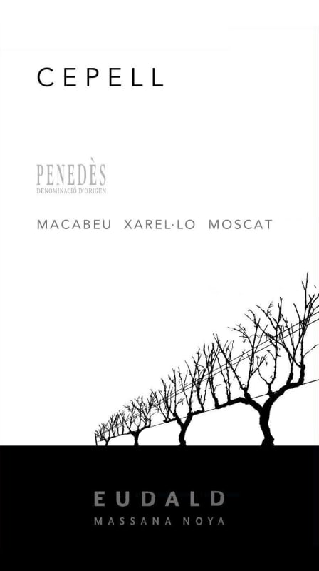Eudald Massana Noya Cepell Blanc 2010 Front Label