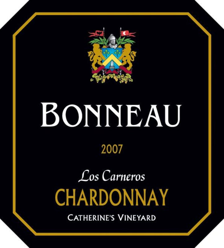 Bonneau Wines Catherine Vineyard Chardonnay 2007 Front Label