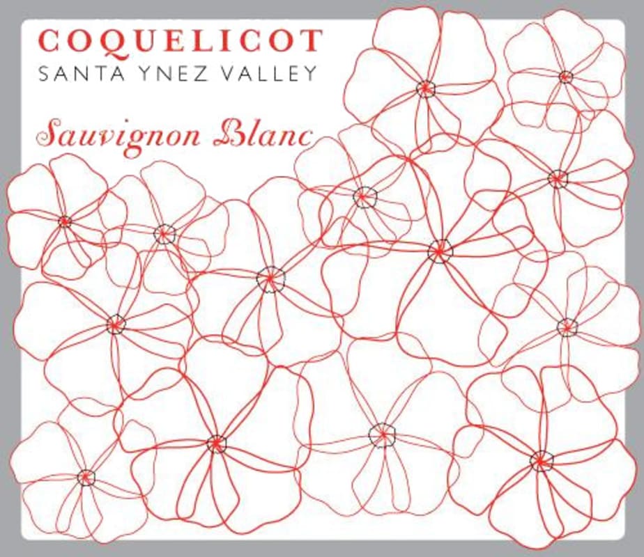 Coquelicot Estate Vineyard Sauvignon Blanc 2015 Front Label