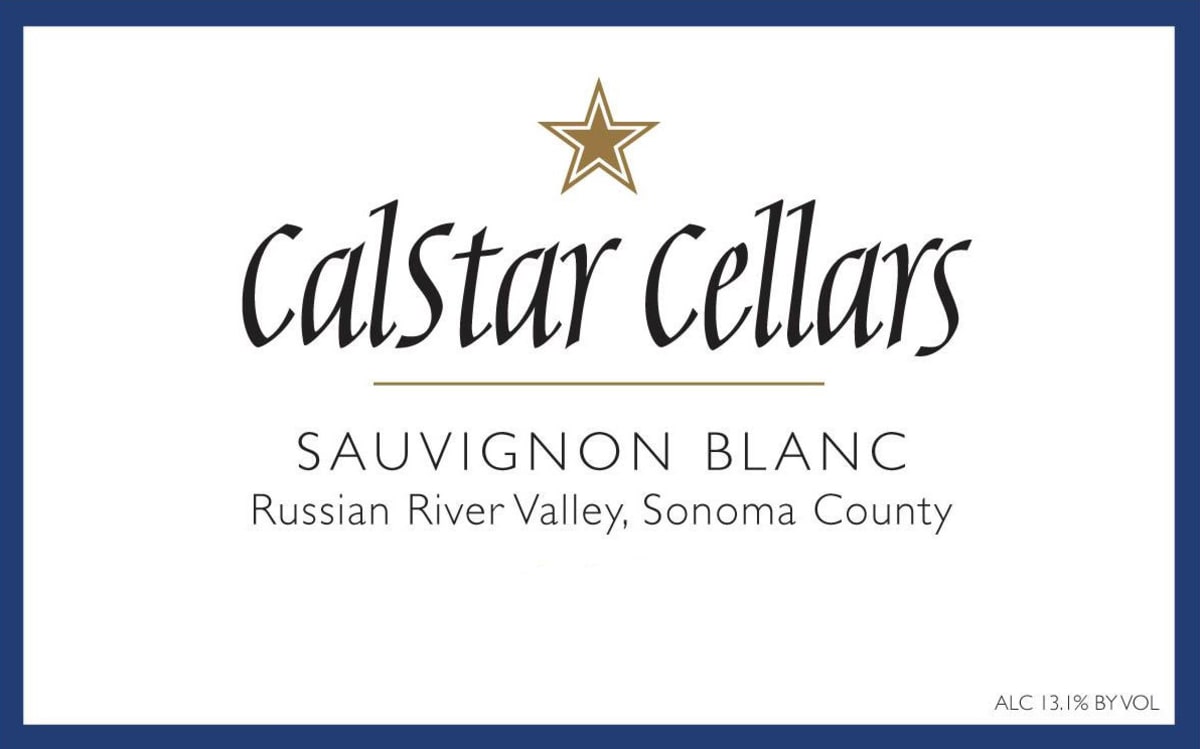 Calstar Cellars Sauvignon Blanc 2016 Front Label