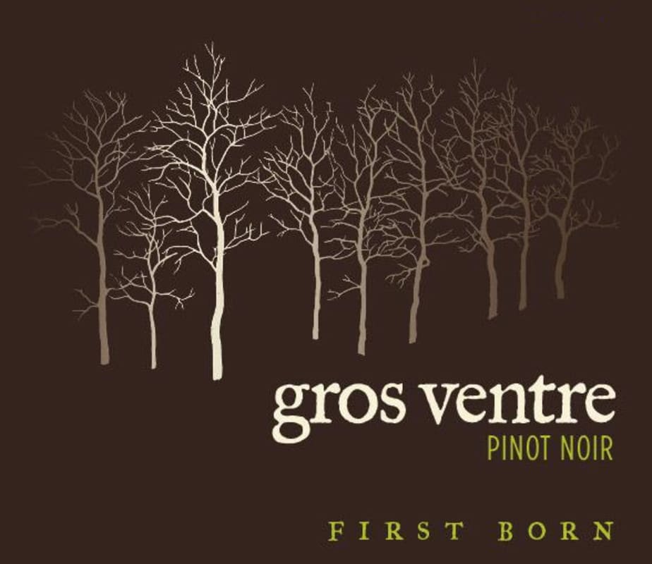 Gros Ventre Cellars First Born Pinot Noir 2014 Front Label
