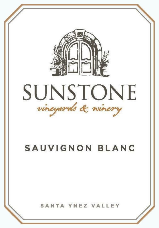 Sunstone Sauvignon Blanc 2016 Front Label