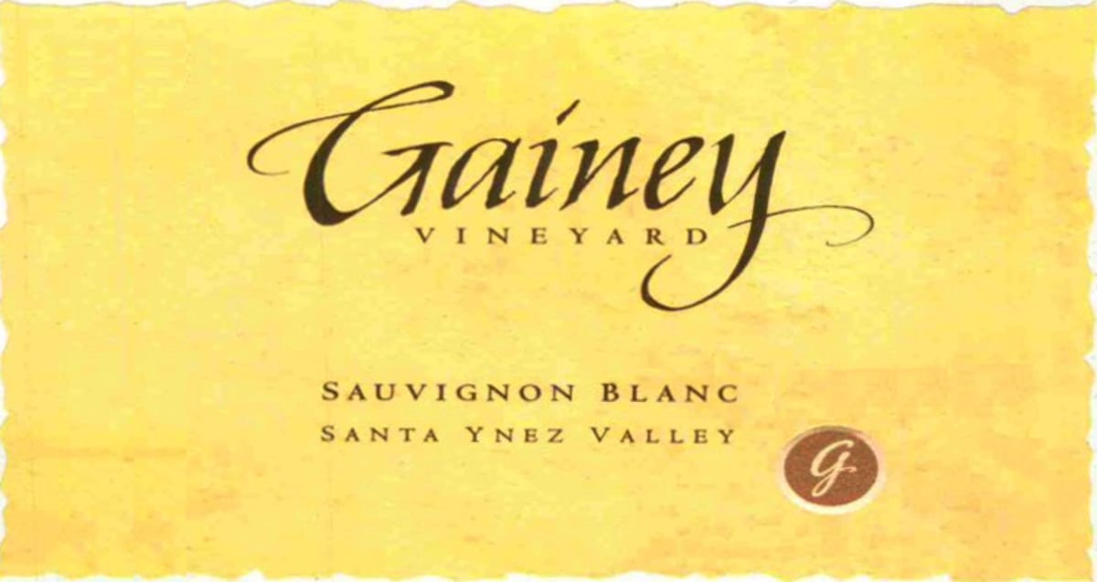 Gainey Sauvignon Blanc 2009 Front Label