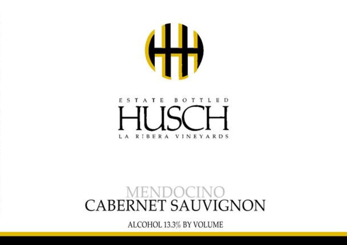 Husch La Ribera Vineyards Cabernet Sauvignon 2006 Front Label
