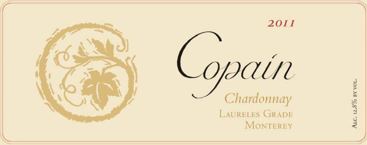 Copain Laureles Grade Chardonnay 2011 Front Label