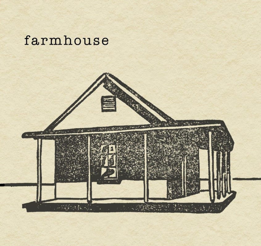 Cline Farmhouse Red 2015 Front Label