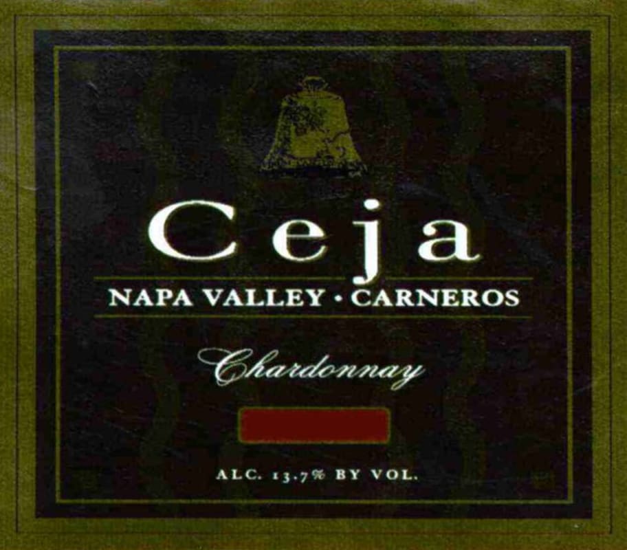 Ceja Vineyards Carneros Chardonnay 2005 Front Label