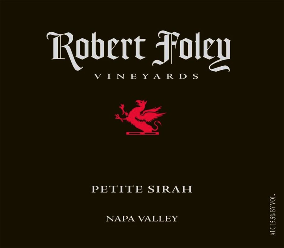 Robert Foley Vineyards Petite Sirah 2013 Front Label