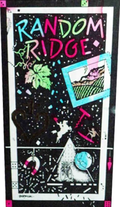 Random Ridge Cabernet Sauvignon 2013 Front Label