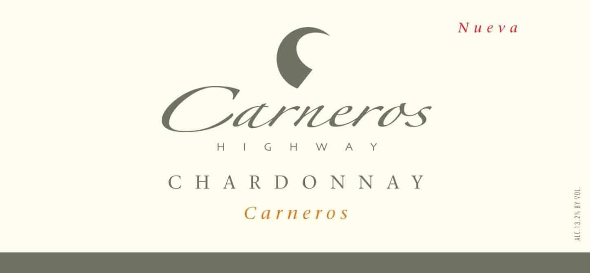 Carneros Highway Chardonnay 2011 Front Label