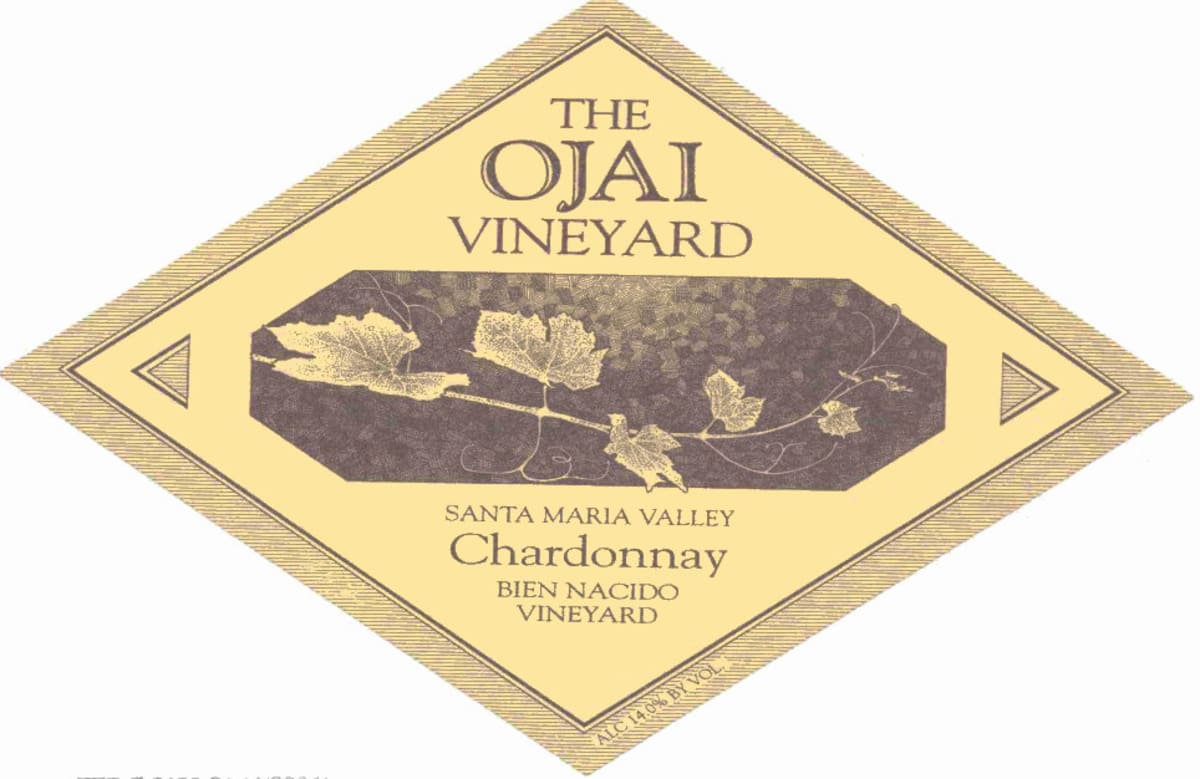 Ojai Bien Nacido Chardonnay 2006 Front Label