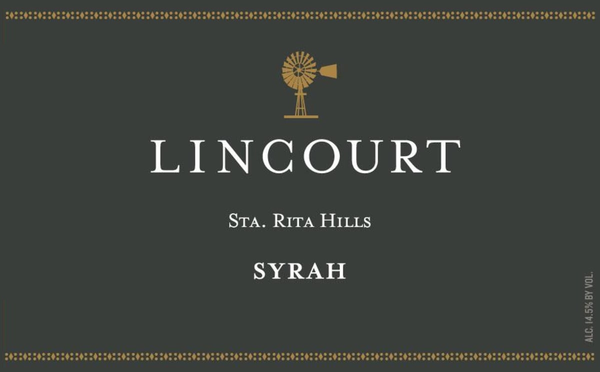 Lincourt Syrah 2014 Front Label