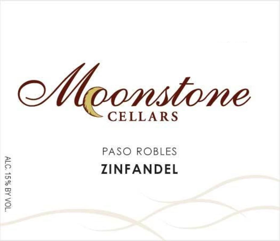 Moonstone Cellars Zinfandel 2014 Front Label