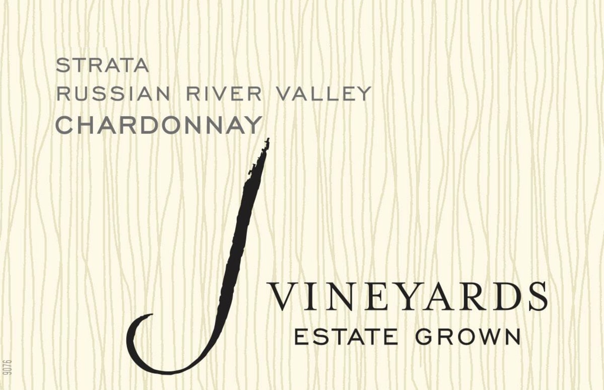 J Vineyards Strata Chardonnay 2014 Front Label